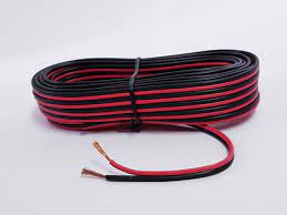 image Speaker cables/ Black and red 1.5mm/16m