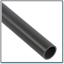 image Black aluminium pipe 6 meters/2,5 mm